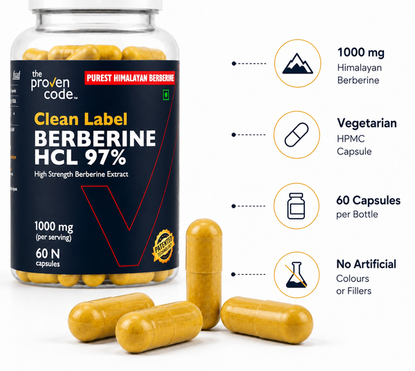 Clean Label Berberine HCl 97%