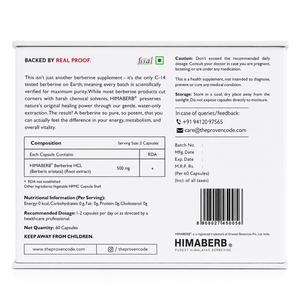 Clean Label Berberine HCl 97%